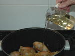 1/4 l de vino blanco