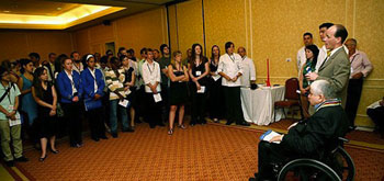 Bill Gallagher y Junior Chefs