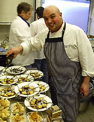 Dani Albors cocinando en Alemania