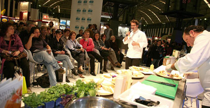 Show cooking en Alimentaria 2008