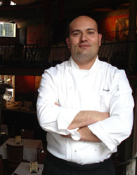 Raúl Resino, jefe de cocina de Satyricón