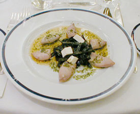 Ensalada de Chipirones a la Esencia de Vainilla