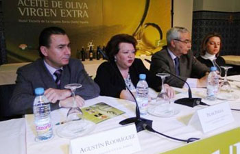 Agustín Rodríguez, Pilar Parra, Leocadio Marín e Irene Sabalete