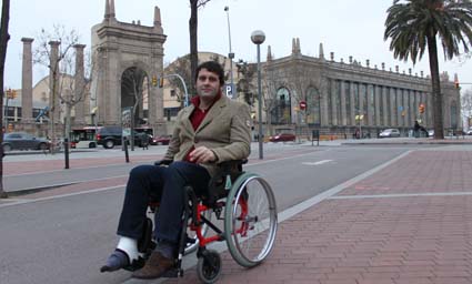 Fernando González, en Barcelona