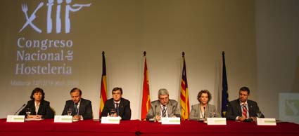 Inauguración del XIII Congreso Nacional de Hostelería