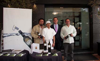 Miguel Ángel Cerdá y Pere Obrador, en la presentación de Quíbia 2009