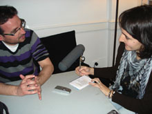 Jordi Évole y Conchi de Miguel. Foto: afuegolento