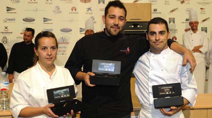 Patricia García, Ignacio Herández y Miguel Navarro