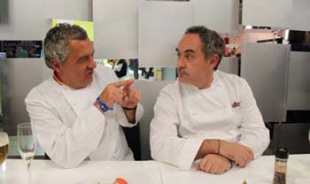 Paco Torreblanca y Ferran Adrià