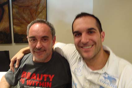 Ferran Adrià y Mario Sandoval