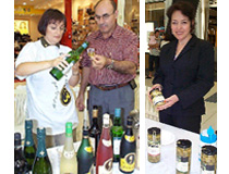 José Hernández (izq.), y Trini Kieldgaard (der.)