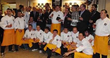 Entrega del premio Chef Millesime a Marcos Morán y finalistas