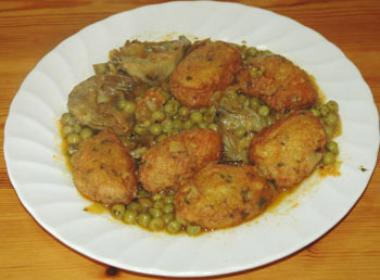Albóndigas de bacalao