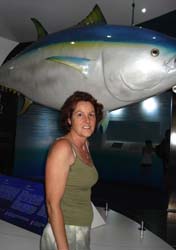 Débora Morrison en Palma Aquarium. Foto: CdM