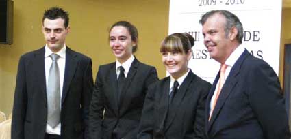 Ignacio Guido, Susana Gámez, Ruth de la Torre e Ignacio Álvarez