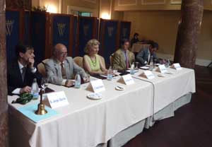 Mesa del jurado VIII Exámenes Excelencia de Maestresalas