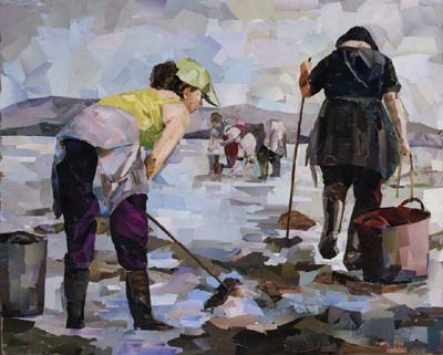 Recolectoras de mar, de Concepción Barrio