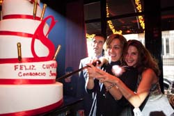 Victoria Abril, en la celebración