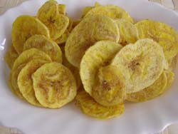 Tostones de plátano