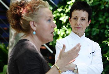 Elena Adell y Carme Ruscalleda