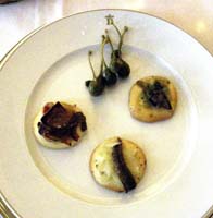 Bocados de la Marina: mojama, anchoa y melva