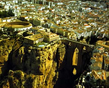 Vista panorámica de Ronda