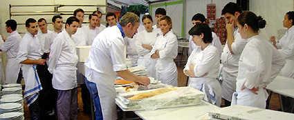 Instrucciones para la presentación de los platos