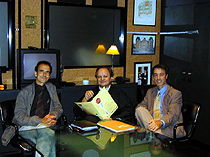 Robuchon con Jaime Von Arend y Palau