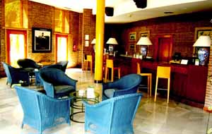 Bar de la terraza del Parador de Ronda