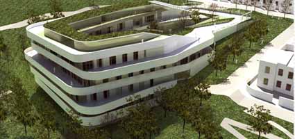 Vista aérea del Basque Culinary Center