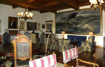 Salón interior del Parador