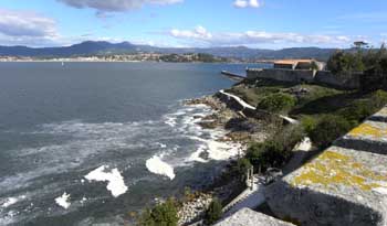 Exteriores del Parador de Baiona