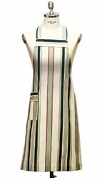 Delantal Chef Capri, a rayas, para él