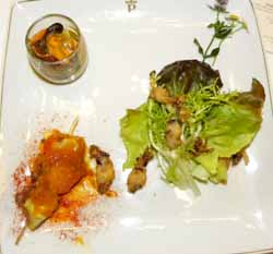 Mejillón, Luriña, Pulpo