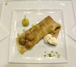 Filloas, Castañas, Queso de Cebreiro y Miel