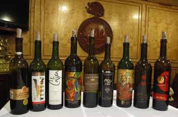 Vinos catados en el buque