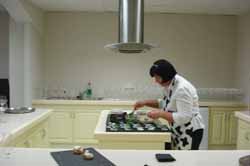 Hay aulas de cata y de cocina