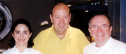 Elena Arzak, Ernesto Gallud y Juan Mari Arzak