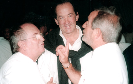 Intercambio de impresiones entre Juan Mari Arzak y Karlos Arguiñano