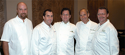Charly Trotter y Sous-Chefs