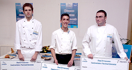 De izq. a dcha., Ferran Sogorb, Sergio Giraldo y Juan José Pérez