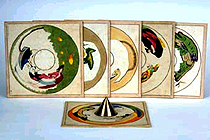 Espejo cónico para visualizar dibujos anamórficos