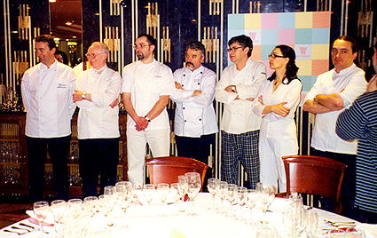 Los siete participantes de 