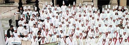 Foto de grupo frente al Ayuntamiento de Viena