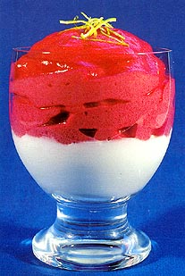 Espuma de remolacha con yogur, del libro