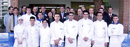 El grupo de finalistas