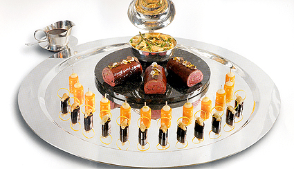 Bandeja de rabo de buey vencedora