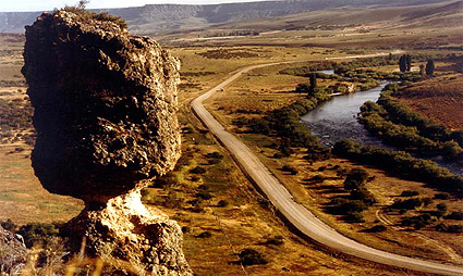 Piedra gaucha, Aluminé