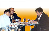 El jurado deliberando