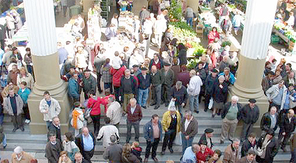 Animación feria semanal